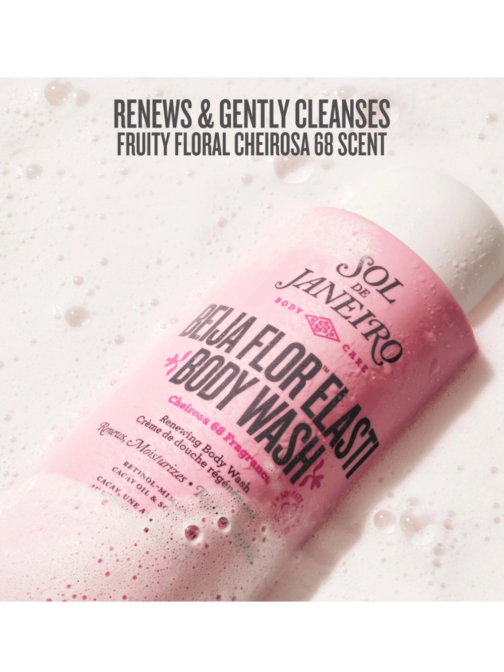 Sol de Janeiro Beija Flor Elastì Body Wash - Pink